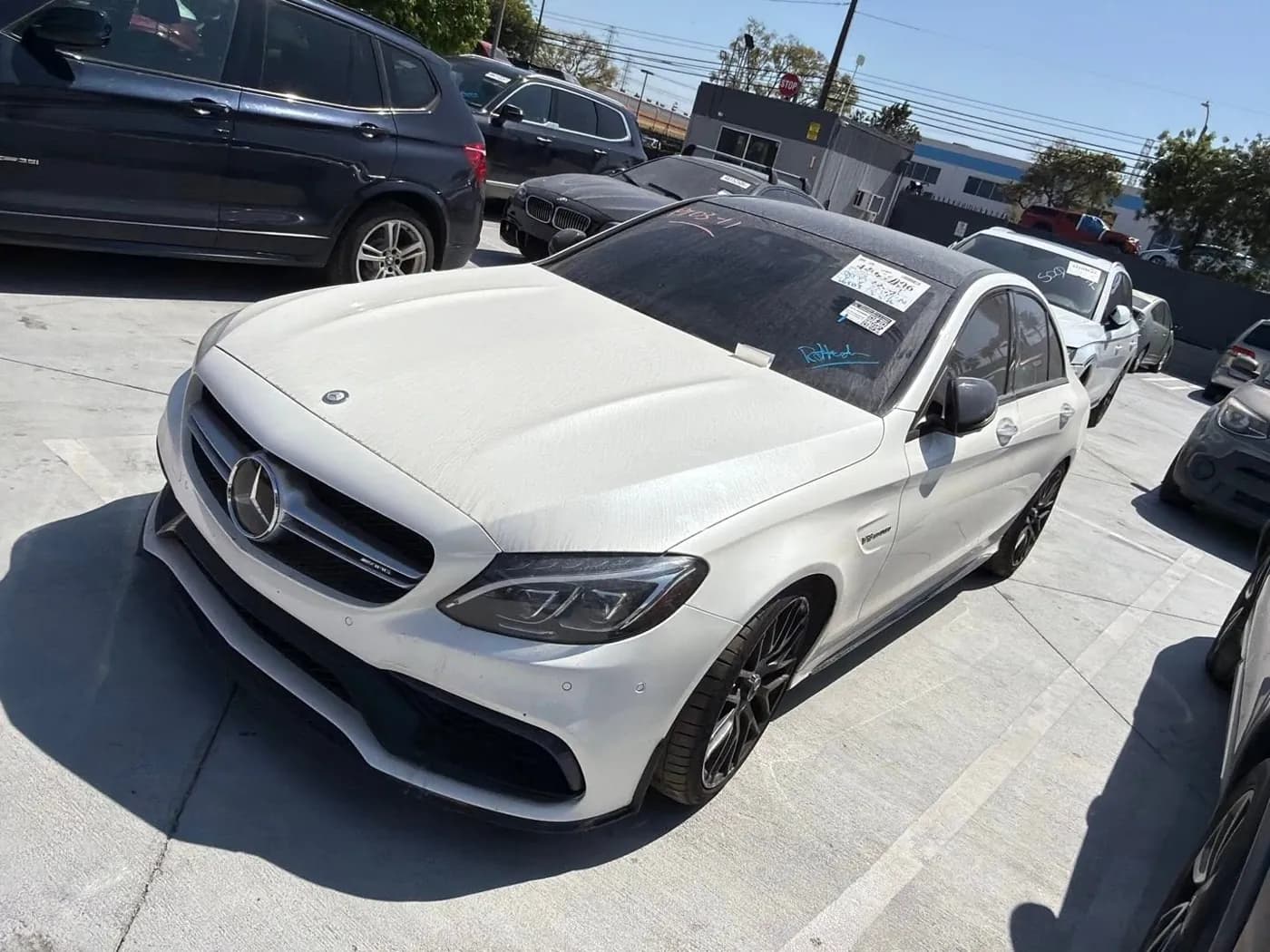Mercedes-AMG C63 S 2017 – auto sprowadzone z USA, zdjęcie 1